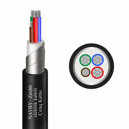 NAYBY alüminium keçiricili 0,6/1 kV yeraltı elektrik kabeli